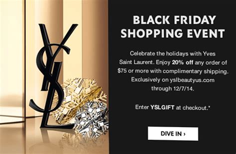 does ysl go on sale for black friday|saint laurent black friday.